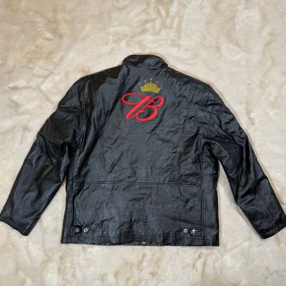 Vintage Dale Earnhardt Jr Leather NASCAR Jacket Chase Authentic Size M NWT - Picture 3 of 9